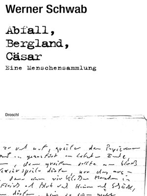 cover image of Abfall Bergland Cäsar